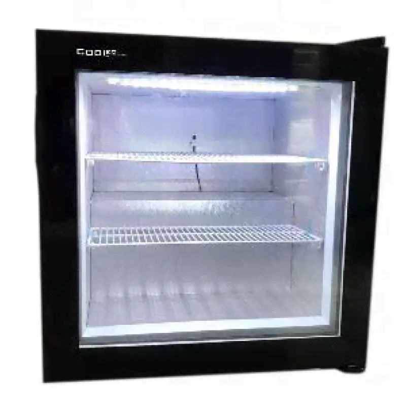ШКАФ МОРОЗИЛЬНЫЙ СО СТЕКЛОМ COOLEQ UF100G ЧЕРНЫЙ (A3997)